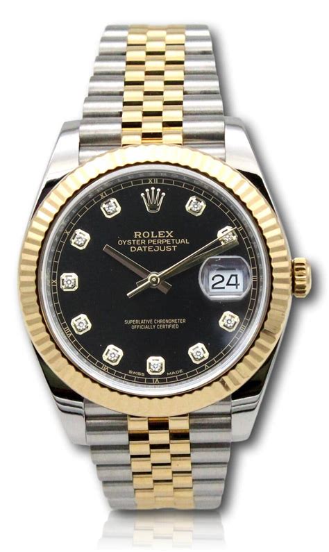 rolex datejust black diamond|rolex datejust black diamond dial.